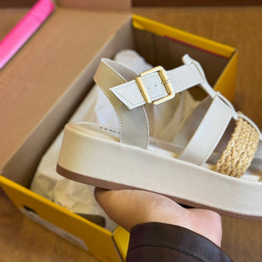 Sandália Moleca Plataforma