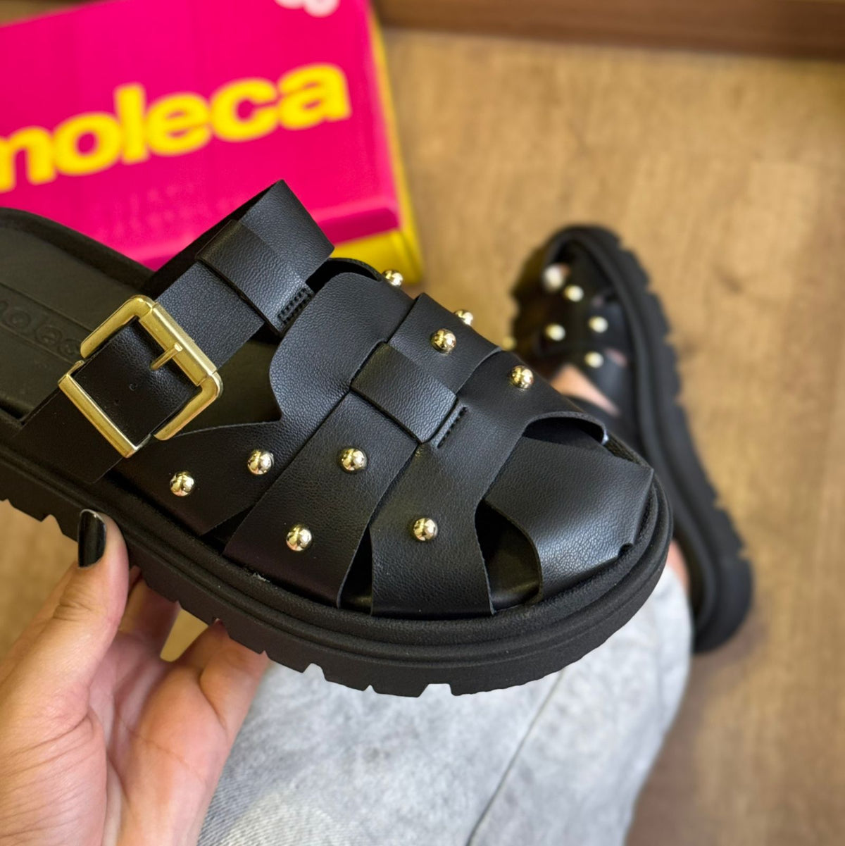 Sandália Moleca Casual