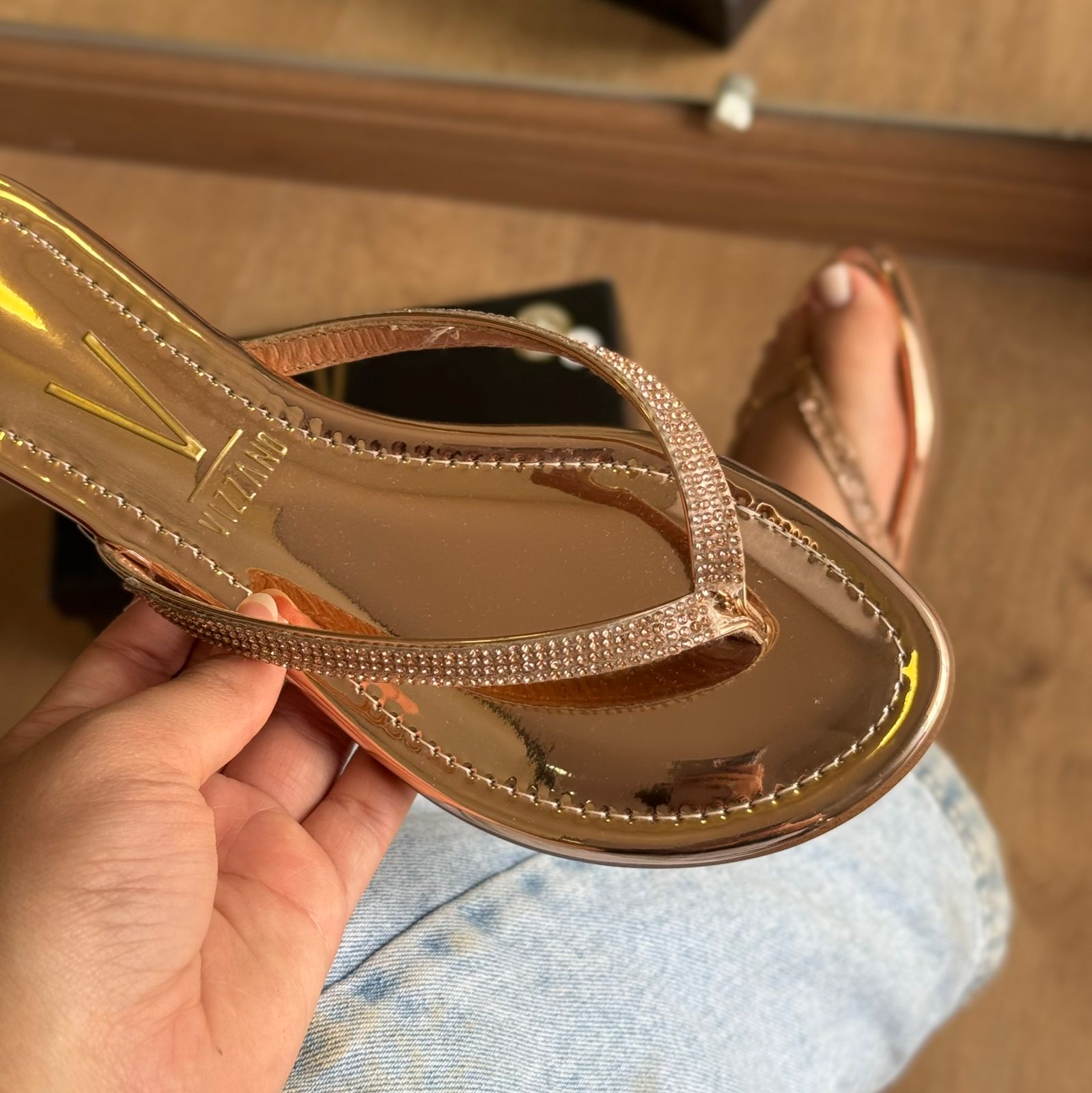 Chinelo de Dedo Vizzano