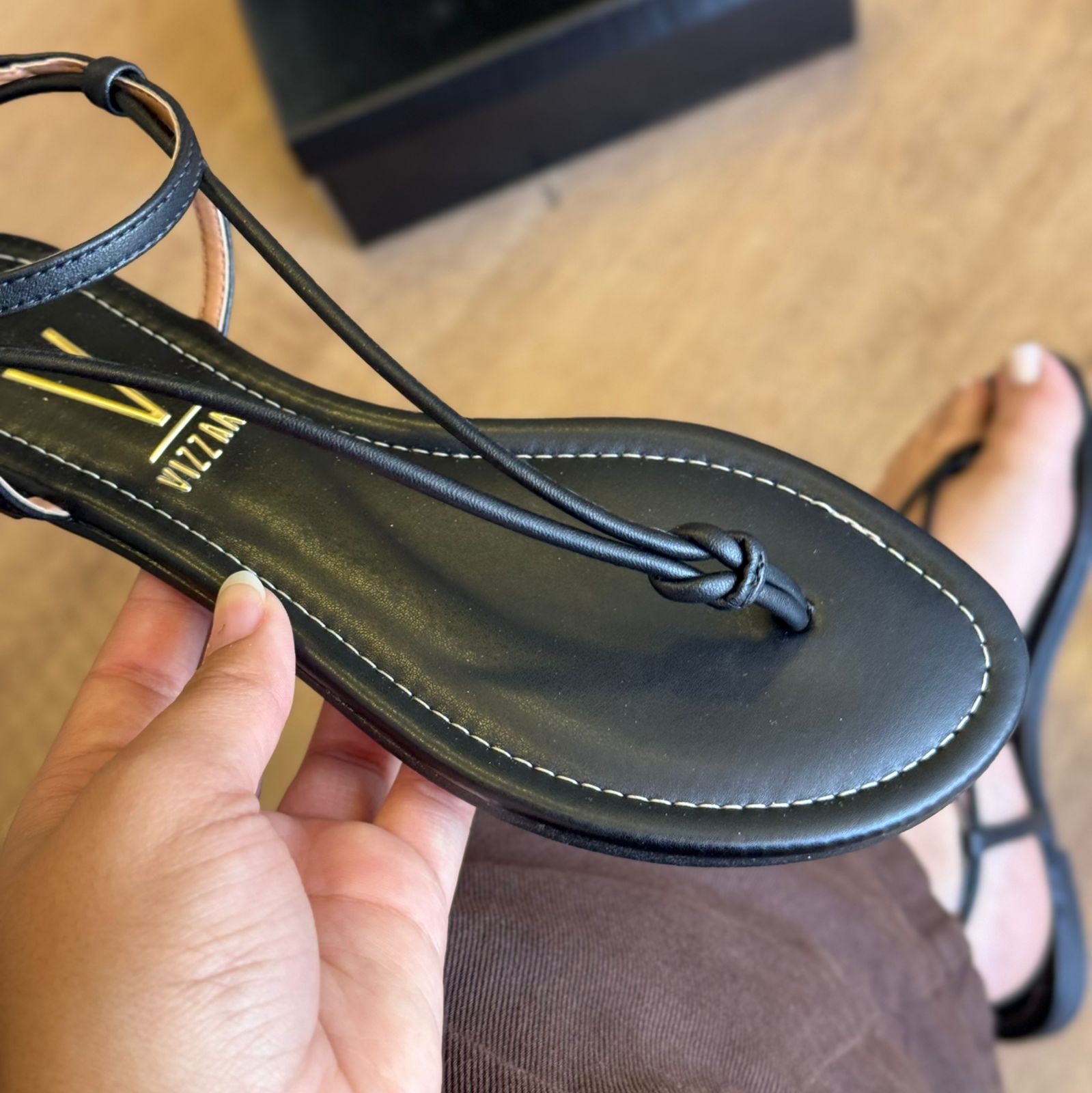 Sandália Rasteira Casual Vizzano