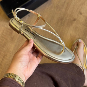 Sandália Rasteira Casual Vizzano