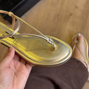 Sandália Rasteira Casual Vizzano