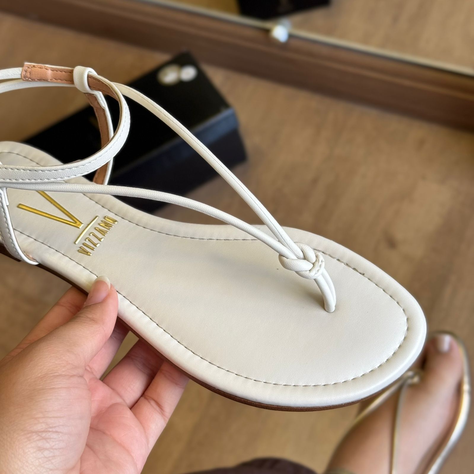 Sandália Rasteira Casual Vizzano