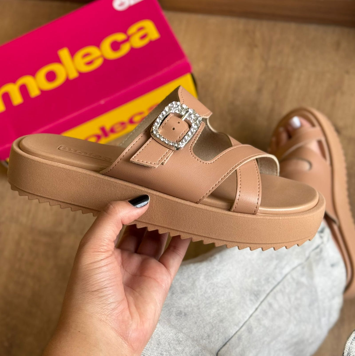 Sandália Moleca Casual