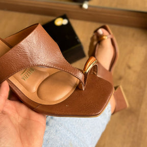 Sandália Salto Vizzano