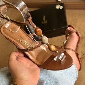 Sandália Salto Vizzano