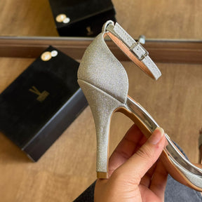 Sandália Vizzano Glitter Prata