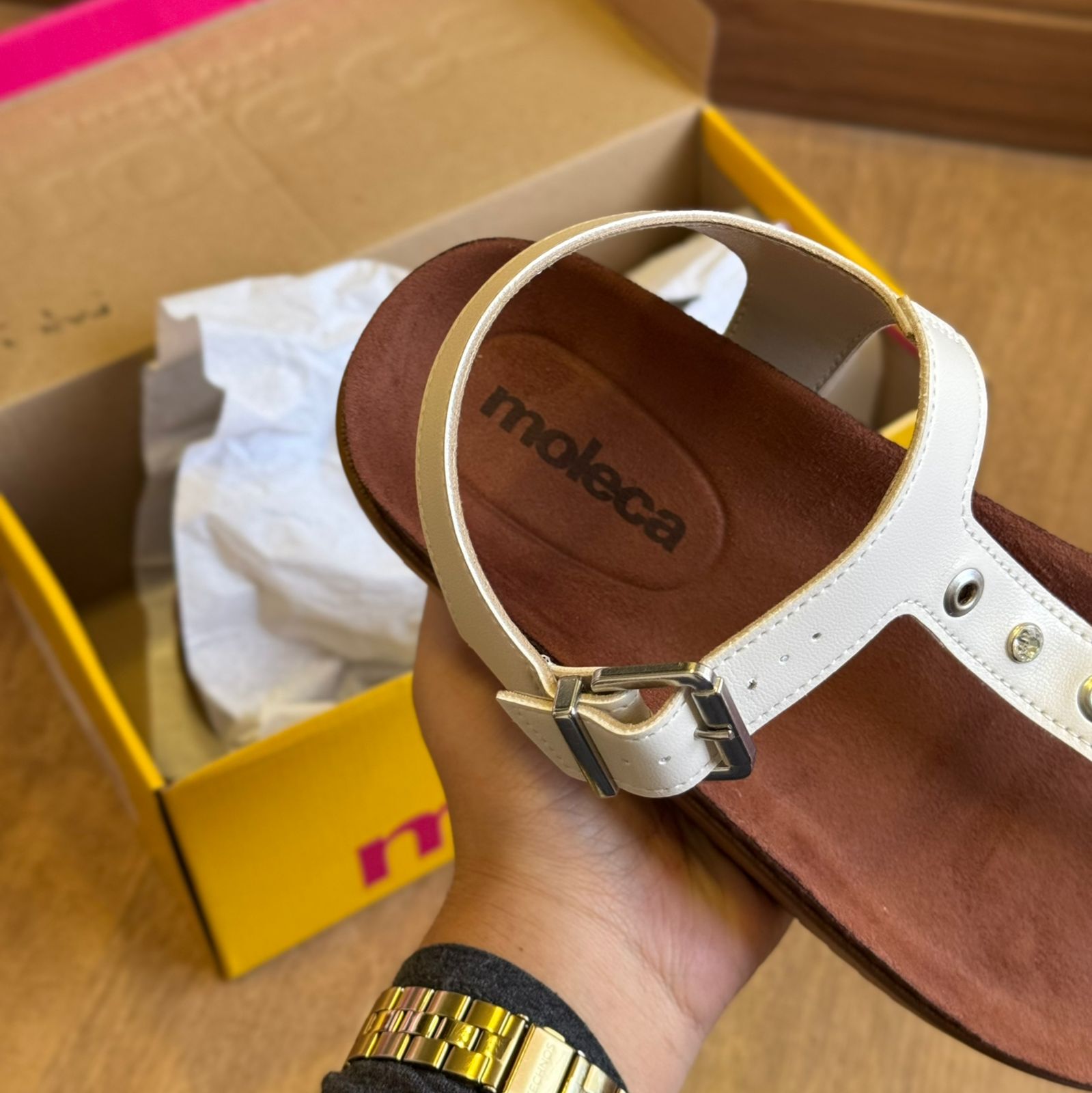 Sandália Papete Moleca Tratorada